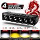 AutoPowerz Single Lens Fog Light LED 12V 40W Pack of 2 - Image 3