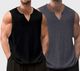 VISEWISH Pack of 2 Casual Solid Gym & Summer Men Vest - Image 4