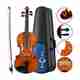 KADENCE V001C 4/4 Classical Violin Brown with Case & Bow - Image 2