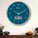 Titan Analog 30 cm X 30 cm Wall Clock (Black, With Glass, Standard) - Image 2