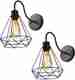 THE UJALAVISTA Wallchiere Wall Lamp with Bulb (Pack of 2) - Image 2