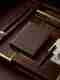 TANSTITCH Men Casual, Trendy, Travel, Evening/Party Black Genuine Leather RFID Wallet (6 Card Slots) - Image 2