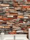 Vera Casa Waterproof Abstract Vinyl Wallpaper Blue 1000x45 cm - Image 3