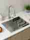 GLOXY 304 Grade Stainless Steel Single Bowl Kitchen Sink with Basket - Image 2