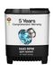 VW HydroMax0010P 10.5 kg Semi Automatic Top Load Washing Machine, - Image 4