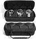 Valley PU Leather Watch Box (Black, Orange, 8 Watches) - Image 3
