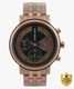Fastrack Thor Multifunction Black & Red Dial Brown MetalStrap Analog Watch - For Men NT3286KM01,NU3286KM01 - Image 4