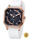 Daniel Hechter Bercy Collection Men's Square Dial Silicon Watch - Image 4