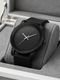 Gopal Retail Analog Watch - For Men C1004BLK CASE ISLAMIC Design08 Round Black Dial Maroon Leather Strap - Image 4