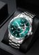 PIRASO Day & Date Analog Watch for Men, Blue - Image 4