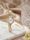 Titan Karishma Champagne Dial Gold Stainless Steel Strap Analog Watch - For Women NT2536YM03,NU2536YM03 - Image 4