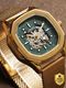 French Connection Stellar Skeleton Automatic Analog Watch - For Men FCK2B - Image 3
