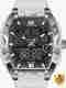 RS TRADER CO Skeleton Dial Stainless Steel Watch SRA1577 - Image 2
