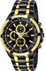 NIXEA Menâs Car Wheel Rim Design Analog Watch - For Men Sports Inspired Red Rubber Strap, Black Rim Dial with Brake Caliper Detail - Image 3