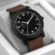 Praizy Times Silicon Strap Watch Black Edition Analog Watch - For Men Stylish Silicon Strap Watch - Image 4