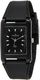 TIMEWEAR Slim Series Two Hands Black Leather Strap Analog Watch - For Men 289WDTG - Image 4
