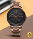 Fastrack Thor Multifunction Black & Red Dial Brown MetalStrap Analog Watch - For Men NT3286KM01,NU3286KM01 - Image 3