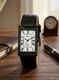JAINX Executive Rectangular Shape Black Leather Strap Analog Watch - For Men JM7250 - Image 4