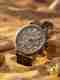 DANIEL HECHTER Paris Bercy Collection Modern Multi Functional Square Dial Silicon Band Beige Analog Watch - For Men DHM1001-06 - Image 2