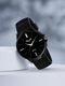 Alexei Premium Dark Grey Softest Silicon Strap ALX5282 Analog Watch - For Men And Boy Minimalist Dial with Tricolor Accent - Image 4