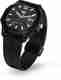 ABREXO Gun Metal Black Dial Silicone Magnet Strap Date Working Analog Watch For Boys Analog Watch - For Men Abx5625-Black Dial Black Magnetic Silicone Strap - Image 2