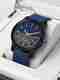 Rixan Analog Watch - For Men RIX-ALLBLACK-BLU-HANDS - Image 2