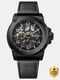 Rixan Analog Watch - For Men RIX-ALLBLACK-BLU-HANDS - Image 4