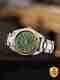 Sonata Poze 7 Men's Analog Watch - Green Dial, Rose Gold Strap - Image 2