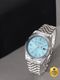 French Connection Blue Sunray Round Dial | Men's Multifunction Silver Watch Analog Watch - For Men FCN0124USM - Image 3