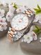 Americanviber Long Battery Life|Metal Bracelet Chain Strap|Double Lock Clasp Safety Analog Watch - For Women AVW0038 - Image 4