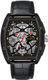AULITER Analog Skeleton Watch for Men - Black Strap - Image 4