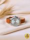 Titan Lagan With Day & Date White Dial Brown LeatherStrap Analog Watch - For Women NT2656YL01,NU2656YL01 - Image 4