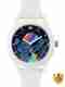 QUANTEX Ice Silver Luxury Diamond Analog Watch - Image 2