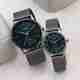 ZENMO Analog Watch - For Men & Women CASINO METAL DIAMOND ROSE GOLD - Image 2