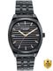 Sonata Poze 6 Graphite Groove Quartz Black Dial Men's Watch - Image 4