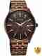 Fastrack Vyb Drift Quartz Brown Dial Brown Stainless Steel Strap Analog Watch - For Men FV30038QM01W - Image 2