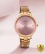 SONATA Play Women's Analog Watch - Purple Dial, Rose Gold Strap - Image 3