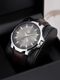 homt Premium Brown Belt Day-Date Round display Analog Watch - For Men Waterproof with Working Day-Date Office & casual wear Gents watch - Image 3