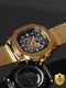 French Connection Men Green Textured Dial Automatic Gold Watch Analog Watch - For Men FCA12TM - Image 3