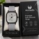 Armado Premium Black Day & date Stylish Formal & Casual Watch For Boys Analog Watch - For Men 2601-Gunmetal Grey - Image 3