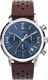 Casio Edifice Blue Dial Silver Stainless Steel Analog Watch ED602 - Image 3
