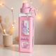 Myrra Unicorn Water Bottle for Kids 520 ml, Purple - Image 3