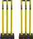 Jaspo Power Hit Wicket Set for All Age |Full Size PVC Cricket Stumps|Strong & Portable (Black) - Image 2