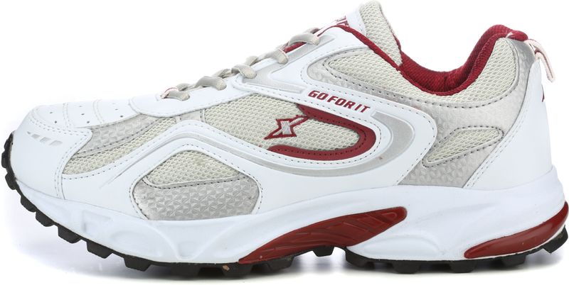 Sparx SM 171 Running Shoes for Men (White, Maroon, Size 7) - Image 8