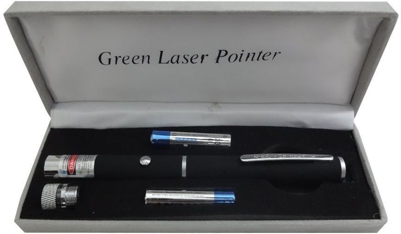 NH WORLD Green Multipurpose Laser Light Purabelle Disco Pointer Pen Beam with Adjustable Antena Cap to Change Project Design for Presentation(532 NM) (532 nm, GRAAN) - Image 5