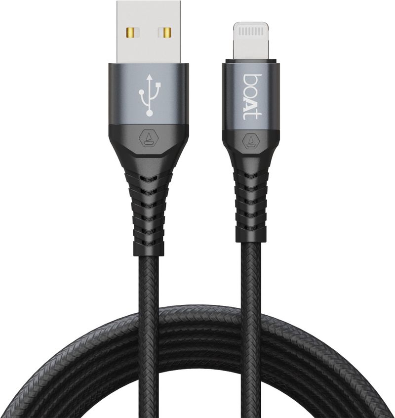 boAt Lightning Cable 2A 1.5m Ltg 550v3 Black - Image 5