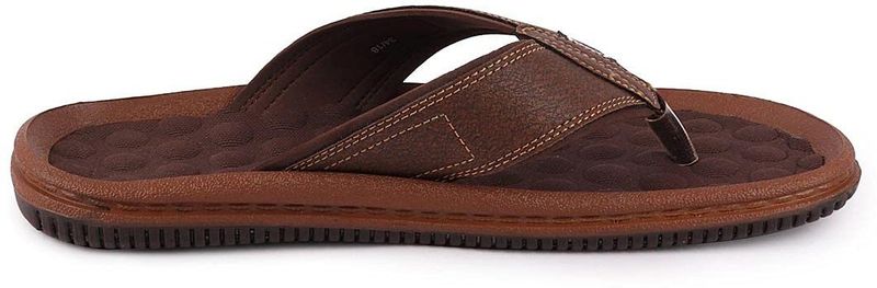 Bata Men Slippers (Brown , 8) - Image 8