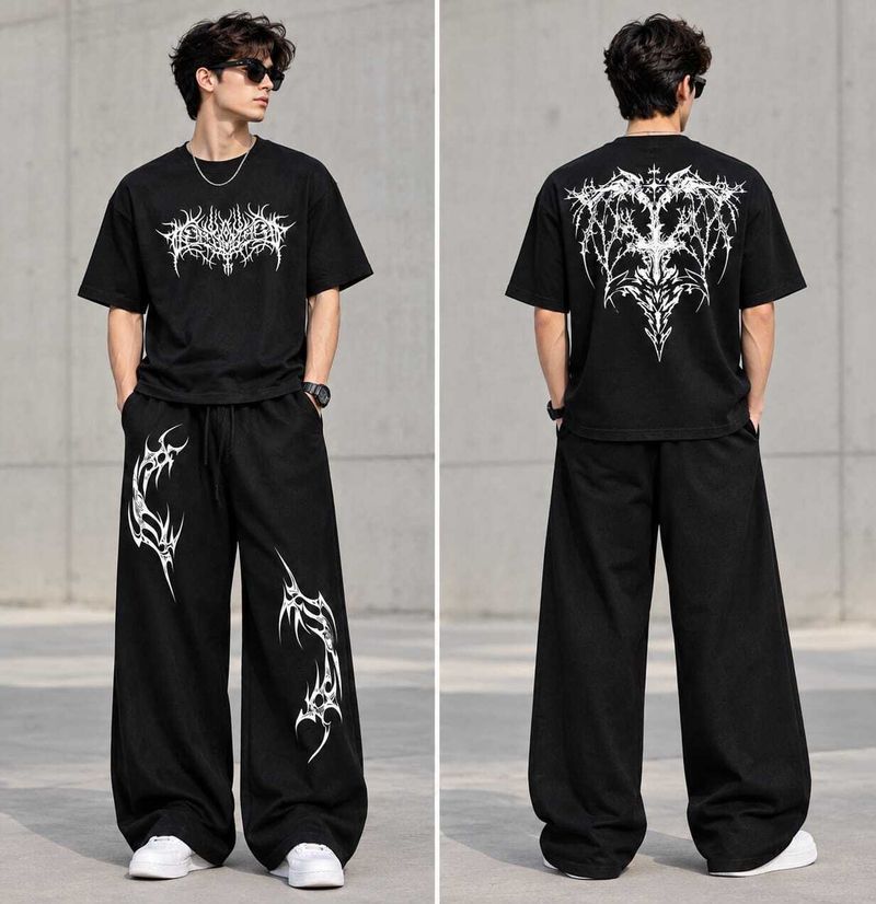 Toura Tshirt Pant Co-ords Set - Image 5