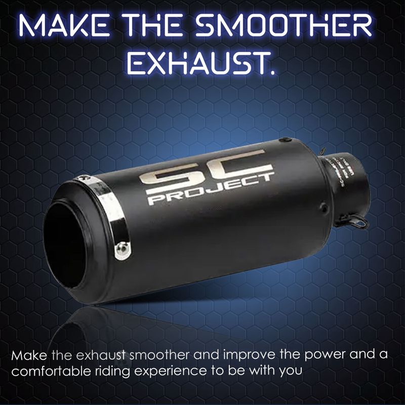 Otoroys Universal Full Exhaust System for Bikes - Image 3