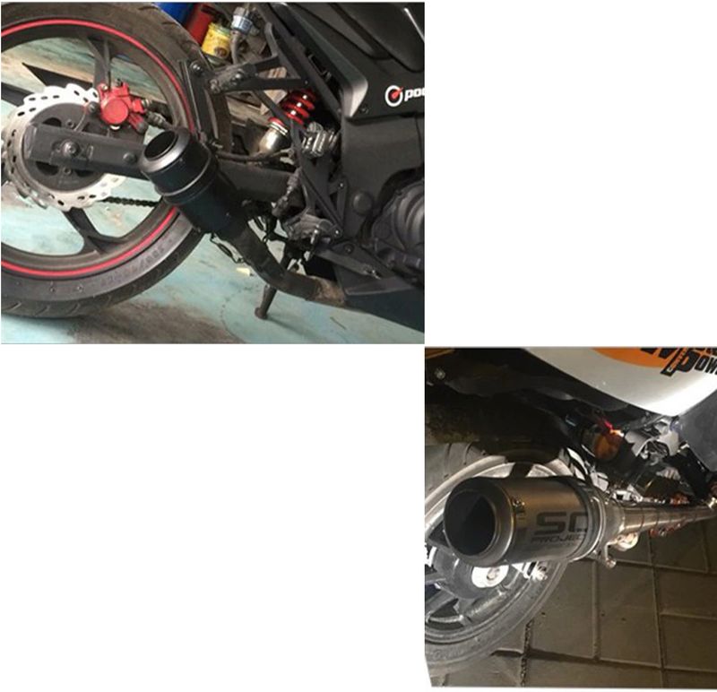 Otoroys Universal Full Exhaust System for Bikes - Image 6